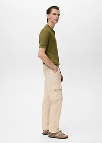Cotton lyocell cargo pants