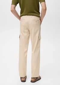 Cotton lyocell cargo pants