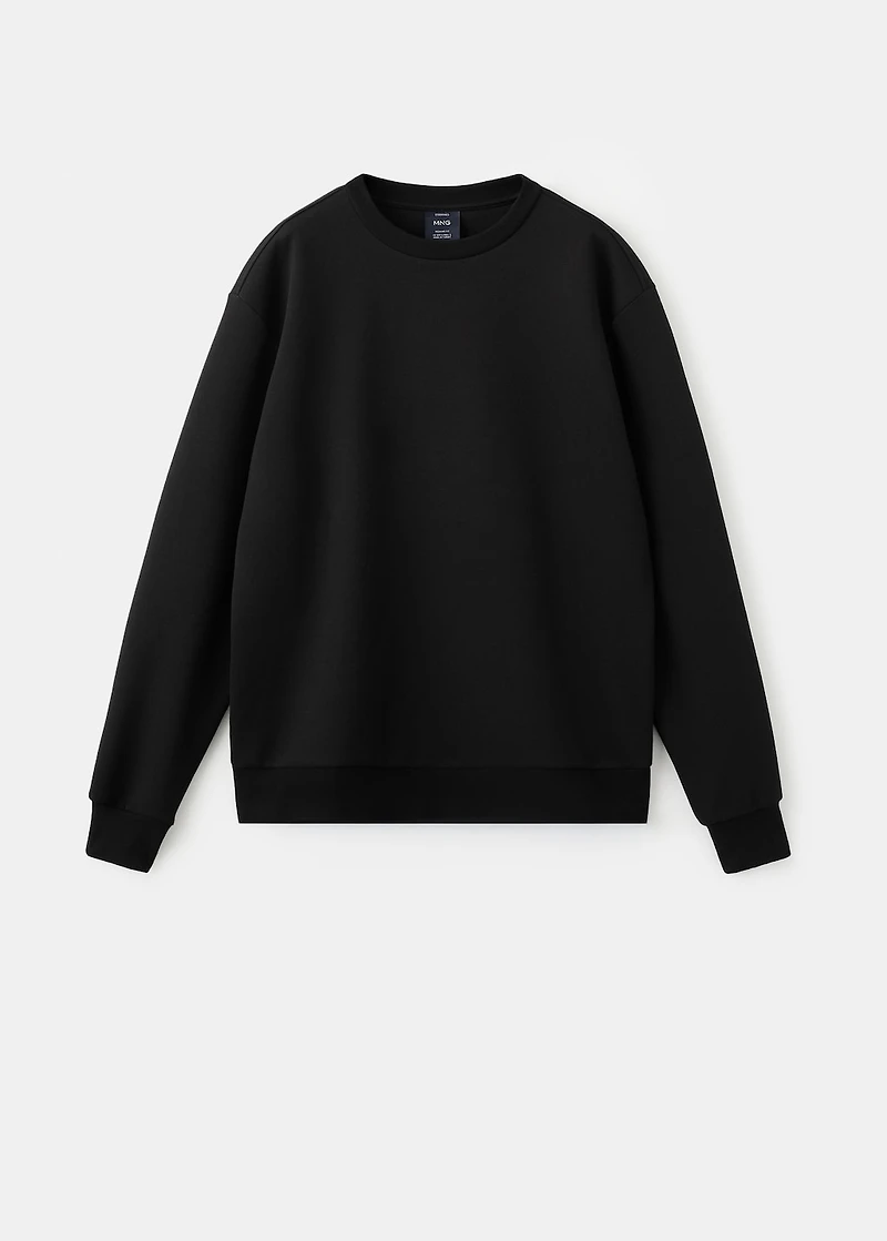Regular-fit cotton sweatshirt