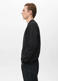 Regular-fit cotton sweatshirt