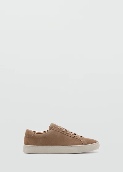 Suede trainers