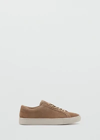 Suede trainers