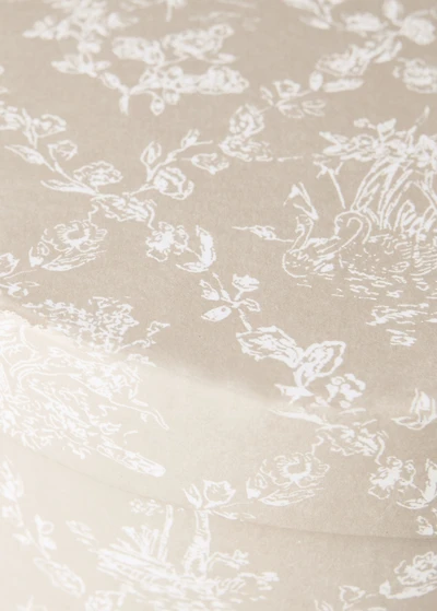 children’s box with print