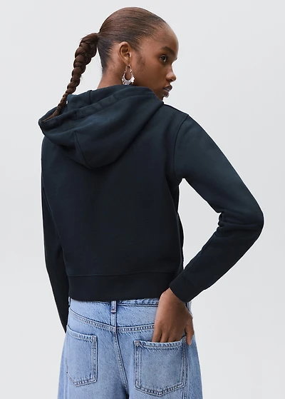 Zipped hoodie