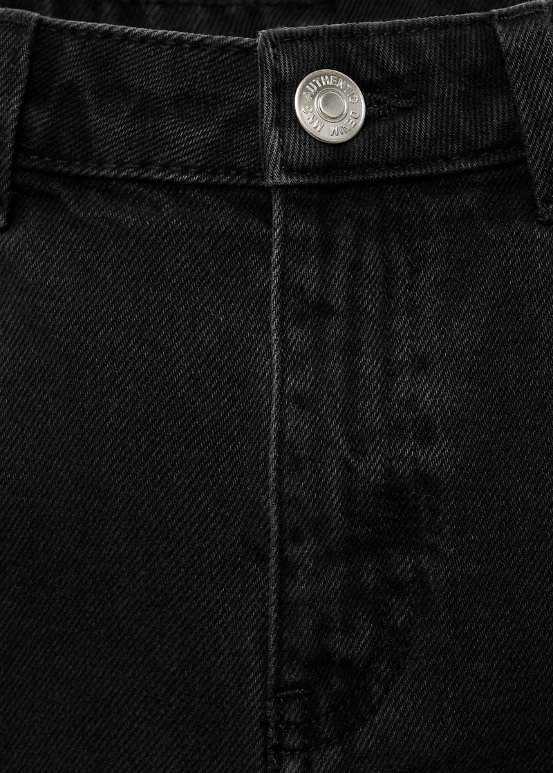 Cargo skirt with star studs