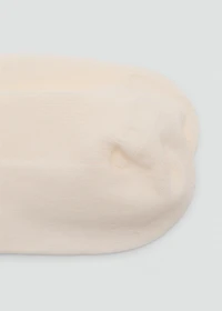 Ribbed cotton socks