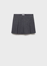 Pleated skirt pants