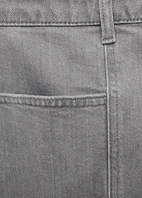 Low-waist jeans with star detail