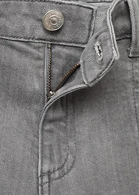 Low-waist jeans with star detail