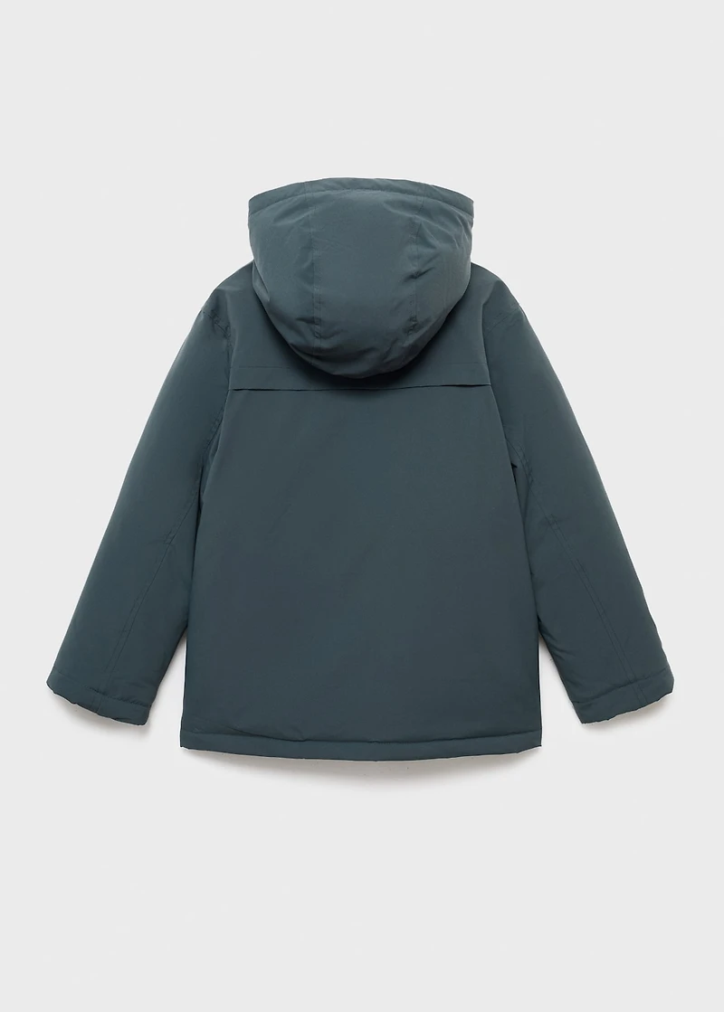 Pocket quilted jacket