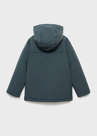 Pocket quilted jacket