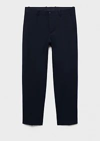 Slim-fit suit pants