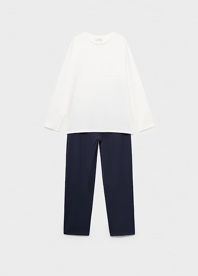Cotton long pyjamas