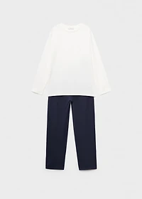 Cotton long pyjamas