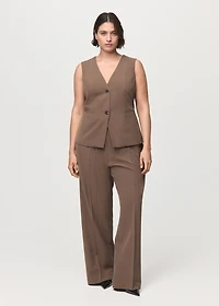 Long suit-style jumpsuit