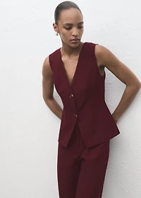 Long suit-style jumpsuit