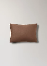 Children's hand-stitched cotton bed cushion cover, 30x40 cm