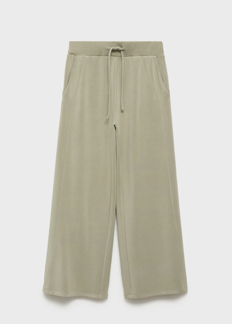 Drawstring jogger pants