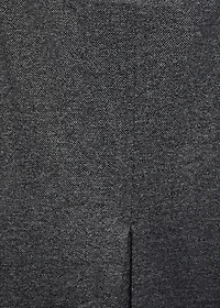 Pleated A-line skirt