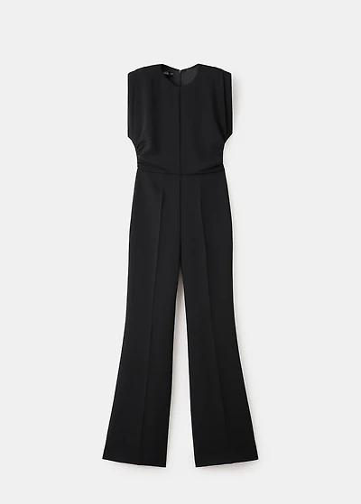 Ruched long jumpsuit