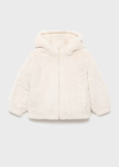 Reversible fur coat
