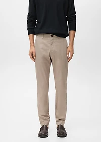 Dublino slim-fit chino pants