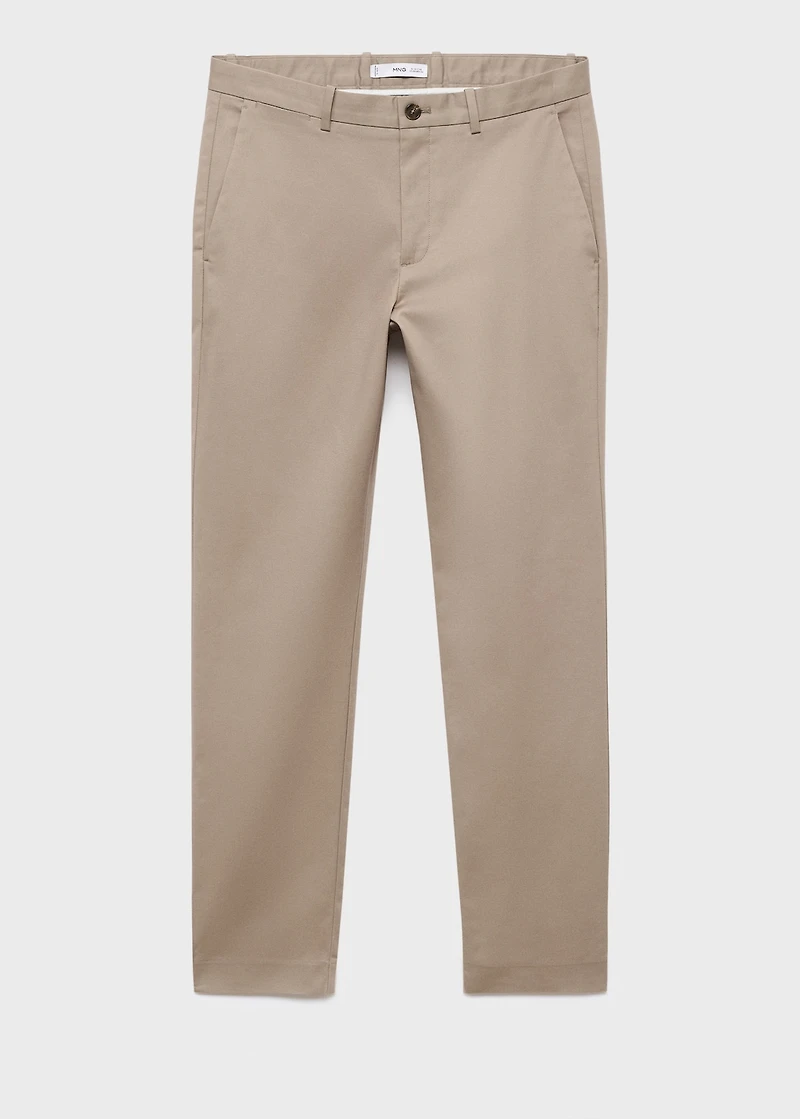 Dublino slim-fit chino pants
