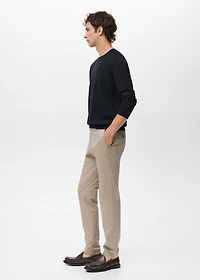 Dublino slim-fit chino pants