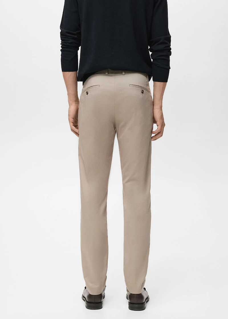 Dublino slim-fit chino pants