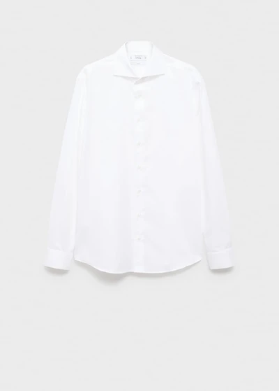 100% cotton slim-fit formal shirt