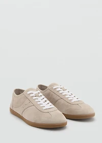Suede sneakers