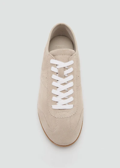 Suede sneakers
