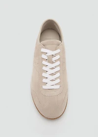 Suede sneakers