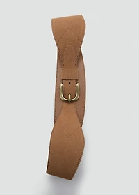 Suede obi belt