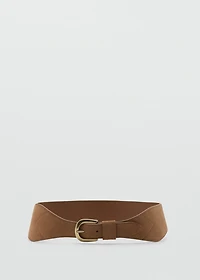 Suede obi belt