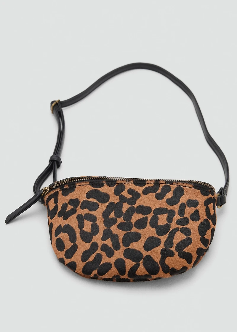 Leather crossbody bag