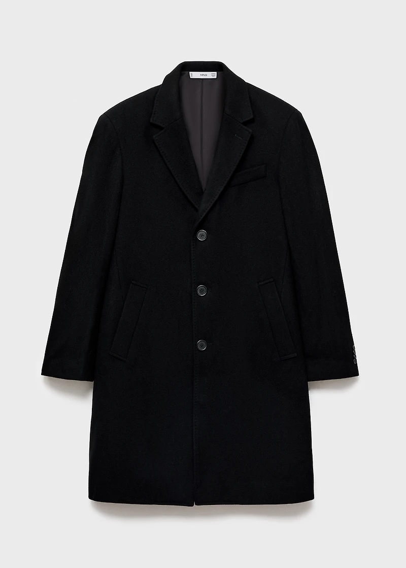 Long wool coat