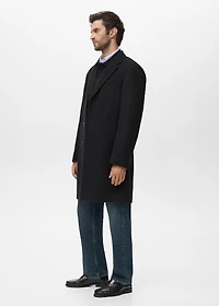 Long wool coat
