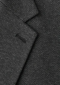 Slim fit microstructure blazer