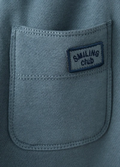 Cotton drawstring joggers