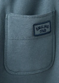 Cotton drawstring joggers