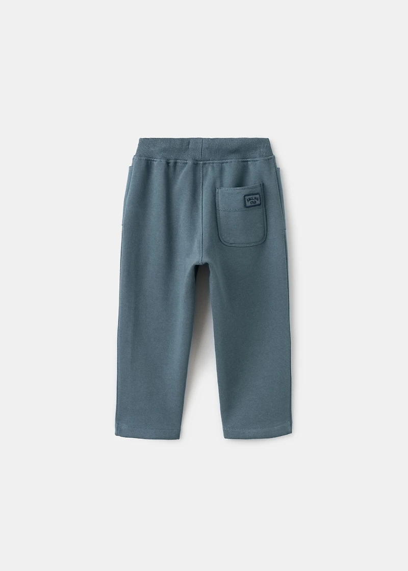 Cotton drawstring joggers