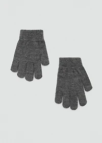 Knitted gloves
