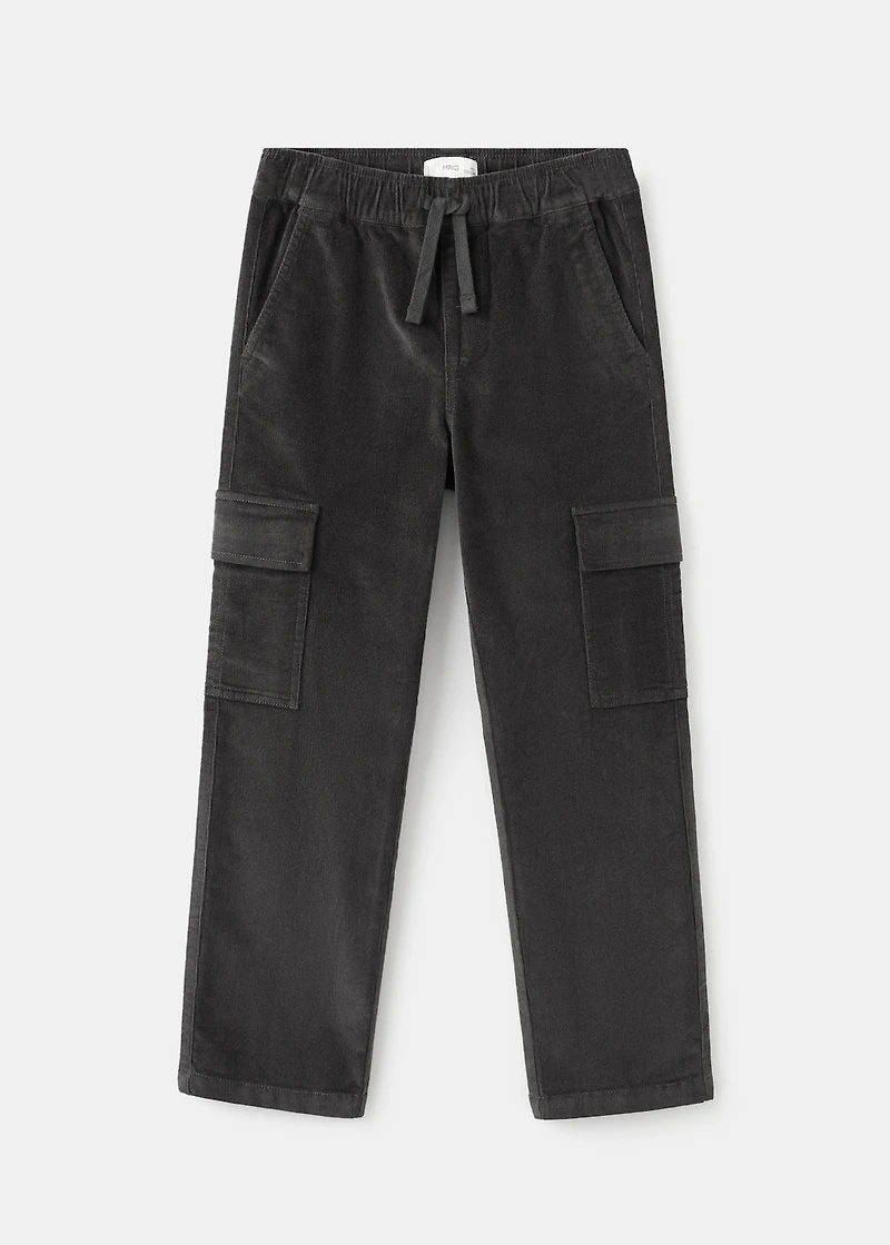 Corduroy cargo pants