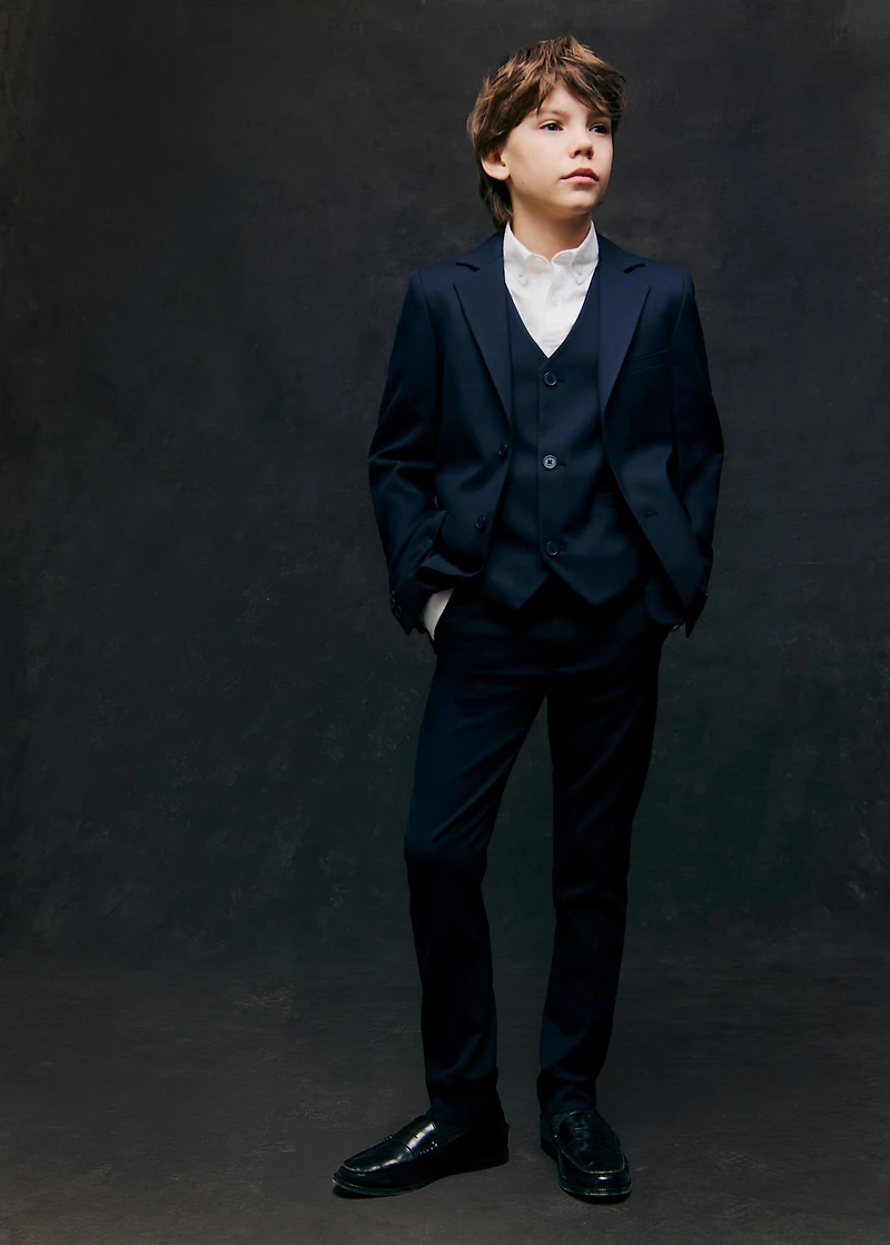 Essential cotton-blend blazer