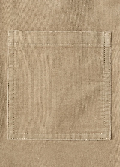 Cotton culotte pants