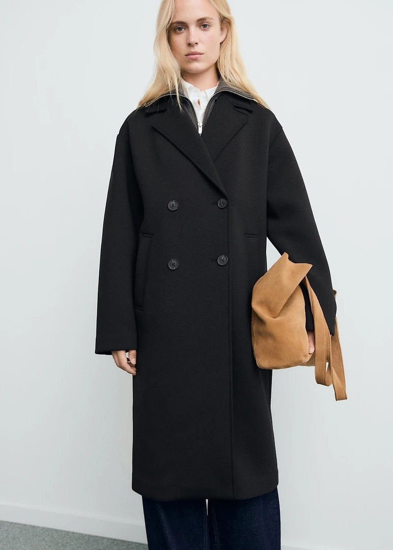 Long combined coat