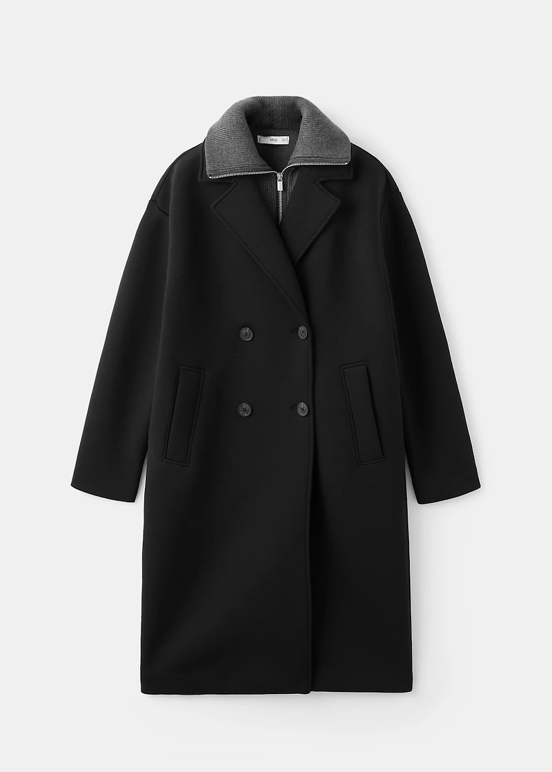 Long combined coat