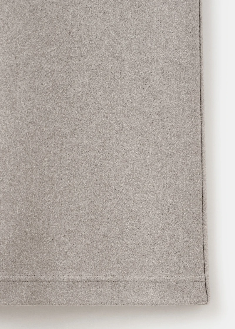 Long skirt with elastic waist