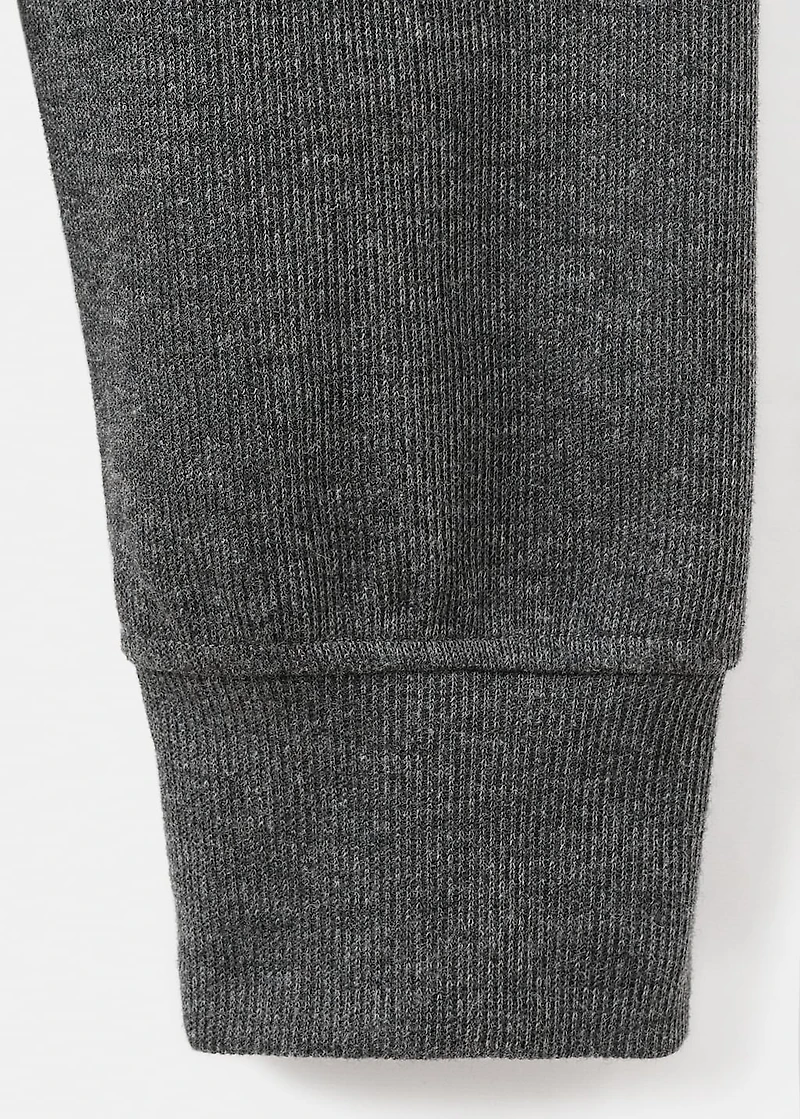 Regular-fit polo sweatshirt